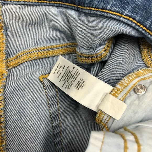 Talbots Women Crop Flare Jeans Size 14P 14 Petite Blue Denim B171 -2 - Picture 10 of 16